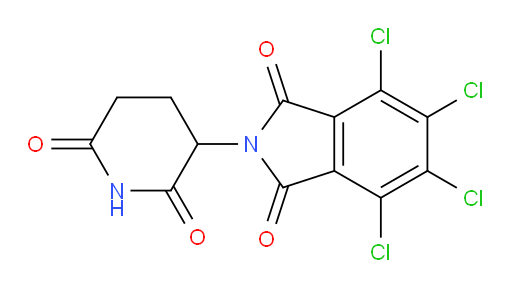 4,5,6,7-tetrachloro-2-(2,6-dioxopiperidin-3-yl)isoindoline-1,3-dione