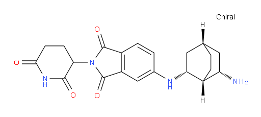 5-(((1R,2R,4S,6S)-6-aminobicyclo[2.2.2]octan-2-yl)amino)-2-(2,6-dioxopiperidin-3-yl)isoindoline-1,3-dione
