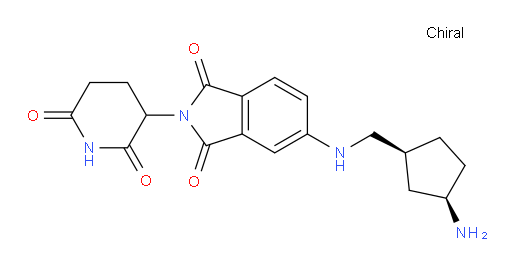 5-((((1S,3R)-3-aminocyclopentyl)methyl)amino)-2-(2,6-dioxopiperidin-3-yl)isoindoline-1,3-dione