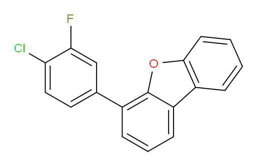 4-(4-chloro-3-fluorophenyl)dibenzo[b,d]furan