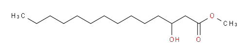 methyl 3-hydroxytetradecanoate