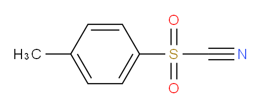 TOSYL CYANIDE;P-TOLYLSULFONYL CYANIDE;4-TolueenesulfonylCyanide;4-Toluenesulfonyl Cyanide;P-TOLUENESULFONYL CYANIDE;p-toluenesulphonyl cyanide;toluene-4-sulfonyl cyanide;Toluene-4-sulphonyl cyanide;p-tolylsulfonylforMonitrile;4-TOLUENESULFONYLCYANIDE, 95+%