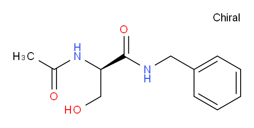 (R)-2-acetamido-N-benzyl-3-hydroxypropanamide