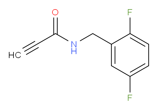 N-[(2,5-difluorophenyl)methyl]prop-2-ynamide