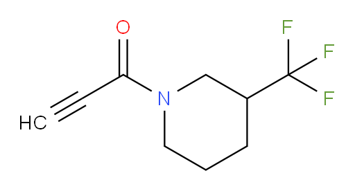 1-[3-(trifluoromethyl)piperidin-1-yl]prop-2-yn-1-one