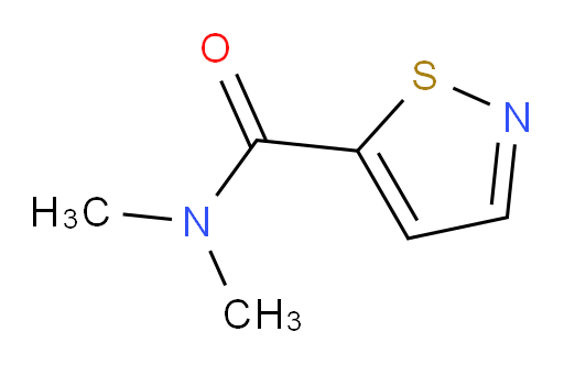 N,N-dimethyl-1,2-thiazole-5-carboxamide