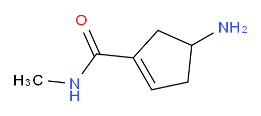 4-amino-N-methylcyclopent-1-ene-1-carboxamide