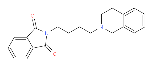 2-[4-(1,2,3,4-tetrahydroisoquinolin-2-yl)butyl]-2,3-dihydro-1H-isoindole-1,3-dione