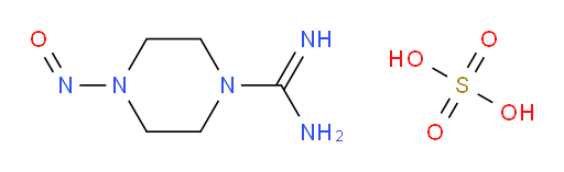 4-nitrosopiperazine-1-carboximidamide sulfate