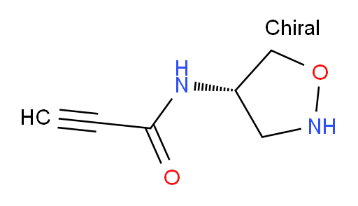 N-[(4S)-1,2-oxazolidin-4-yl]prop-2-ynamide