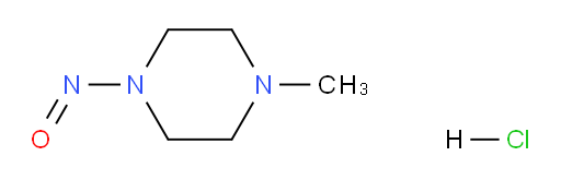 1-methyl-4-nitrosopiperazine hydrochloride