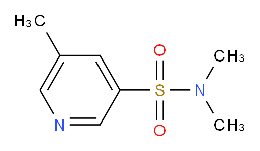 N,N,5-trimethylpyridine-3-sulfonamide