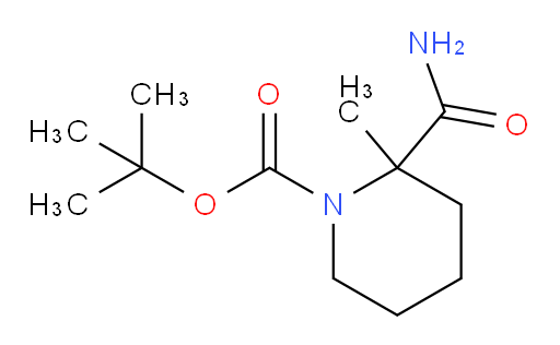 tert-butyl 2-carbamoyl-2-methylpiperidine-1-carboxylate