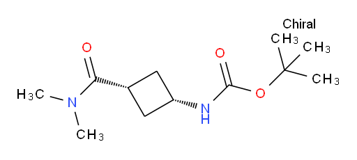 tert-butyl N-[(1s,3s)-3-(dimethylcarbamoyl)cyclobutyl]carbamate