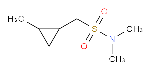 N,N-dimethyl-1-(2-methylcyclopropyl)methanesulfonamide