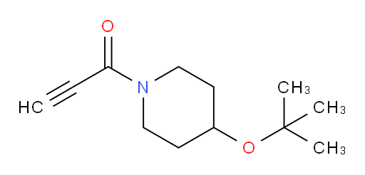 1-[4-(tert-butoxy)piperidin-1-yl]prop-2-yn-1-one
