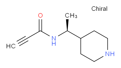 N-[(1S)-1-(piperidin-4-yl)ethyl]prop-2-ynamide