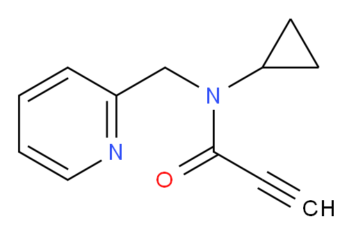 N-cyclopropyl-N-[(pyridin-2-yl)methyl]prop-2-ynamide