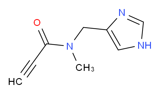 N-[(1H-imidazol-5-yl)methyl]-N-methylprop-2-ynamide