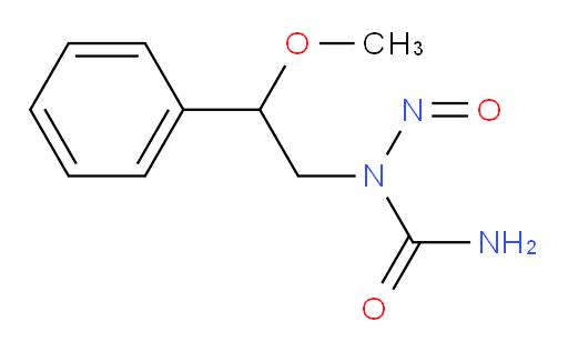 1-(2-methoxy-2-phenylethyl)-1-nitrosourea