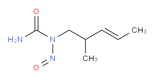 (E)-1-(2-methylpent-3-en-1-yl)-1-nitrosourea