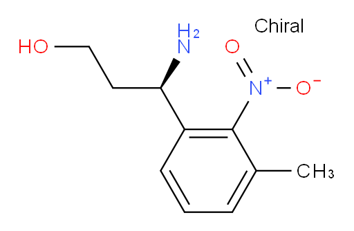 (R)-3-amino-3-(3-methyl-2-nitrophenyl)propan-1-ol