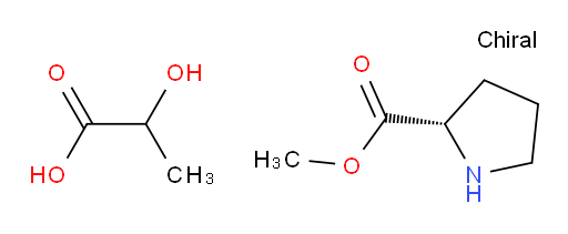 (S)-methyl pyrrolidine-2-carboxylate 2-hydroxypropanoate