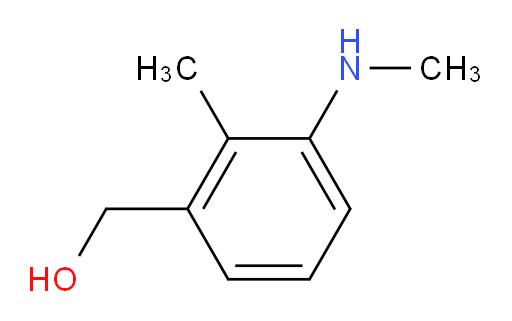 (2-methyl-3-(methylamino)phenyl)methanol