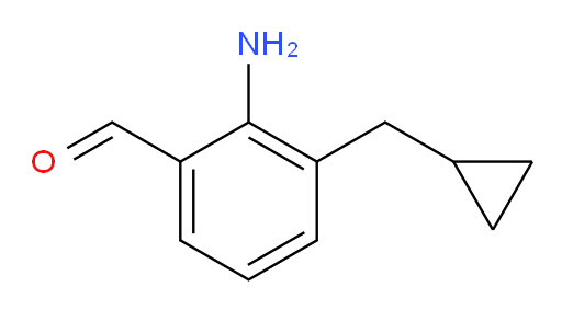 2-amino-3-(cyclopropylmethyl)benzaldehyde