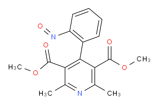 dimethyl 2,6-dimethyl-4-(2-nitrosophenyl)pyridine-3,5-dicarboxylate