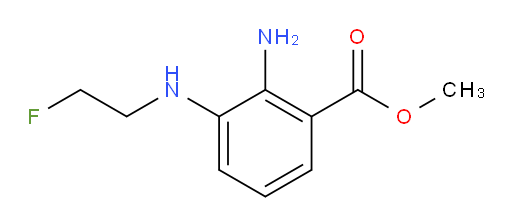 methyl 2-amino-3-((2-fluoroethyl)amino)benzoate