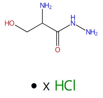 Serine, hydrazide, hydrochloride