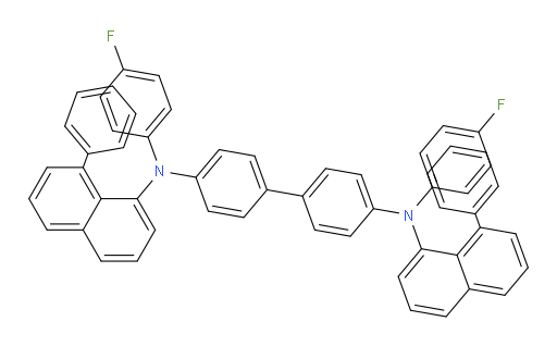 N4,N4'-bis(4-fluorophenyl)-N4,N4'-bis(8-phenylnaphthalen-1-yl)-[1,1'-biphenyl]-4,4'-diamine