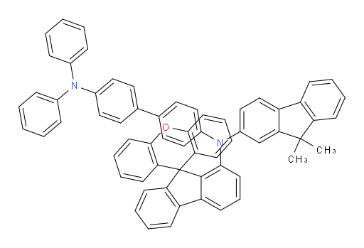 N4-(9,9-dimethyl-9H-fluoren-2-yl)-N4',N4'-diphenyl-N4-(spiro[fluorene-9,9'-xanthen]-1-yl)-[1,1'-biphenyl]-4,4'-diamine