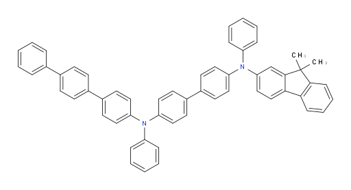 N4-([1,1':4',1''-terphenyl]-4-yl)-N4'-(9,9-dimethyl-9H-fluoren-2-yl)-N4,N4'-diphenyl-[1,1'-biphenyl]-4,4'-diamine