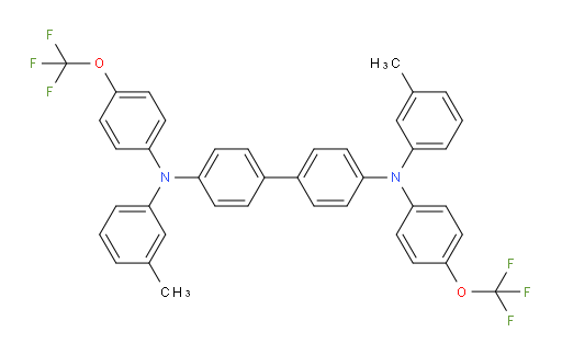 N4,N4'-di-m-tolyl-N4,N4'-bis(4-(trifluoromethoxy)phenyl)-[1,1'-biphenyl]-4,4'-diamine