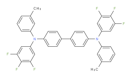 N4,N4'-di-m-tolyl-N4,N4'-bis(3,4,5-trifluorophenyl)-[1,1'-biphenyl]-4,4'-diamine