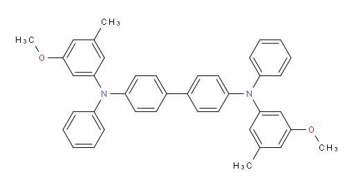N4,N4'-bis(3-methoxy-5-methylphenyl)-N4,N4'-diphenyl-[1,1'-biphenyl]-4,4'-diamine
