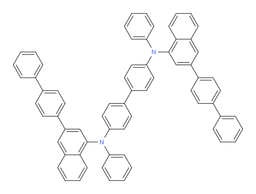 N4,N4'-bis(3-([1,1'-biphenyl]-4-yl)naphthalen-1-yl)-N4,N4'-diphenyl-[1,1'-biphenyl]-4,4'-diamine