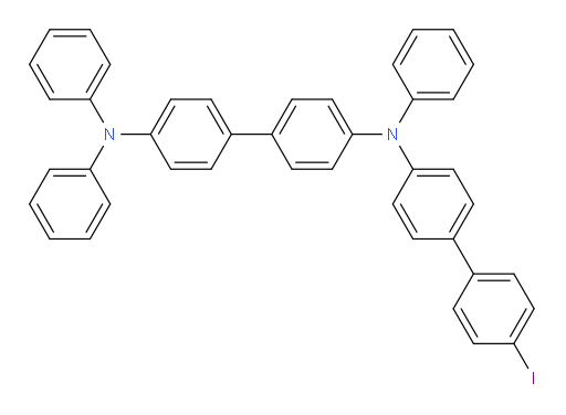 N4-(4'-iodo-[1,1'-biphenyl]-4-yl)-N4,N4',N4'-triphenyl-[1,1'-biphenyl]-4,4'-diamine