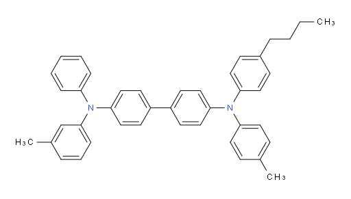 N4-(4-butylphenyl)-N4'-phenyl-N4'-(m-tolyl)-N4-(p-tolyl)-[1,1'-biphenyl]-4,4'-diamine