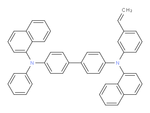 N4,N4'-di(naphthalen-1-yl)-N4-phenyl-N4'-(3-vinylphenyl)-[1,1'-biphenyl]-4,4'-diamine