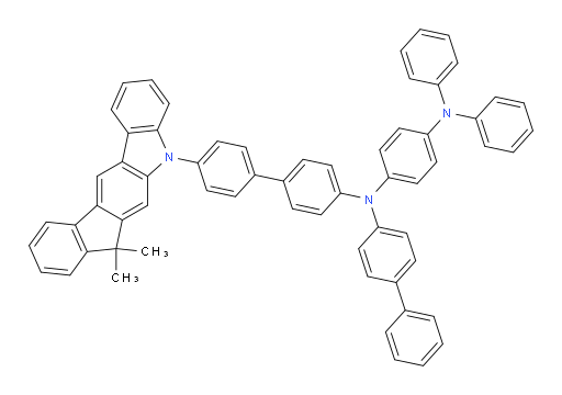 N1-([1,1'-biphenyl]-4-yl)-N1-(4'-(7,7-dimethylindeno[2,1-b]carbazol-5(7H)-yl)-[1,1'-biphenyl]-4-yl)-N4,N4-diphenylbenzene-1,4-diamine