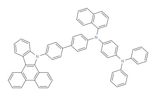 N1-(4'-(9H-dibenzo[a,c]carbazol-9-yl)-[1,1'-biphenyl]-4-yl)-N1-(naphthalen-1-yl)-N4,N4-diphenylbenzene-1,4-diamine