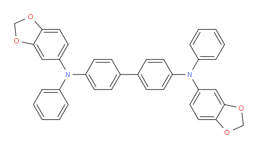N4,N4'-bis(benzo[d][1,3]dioxol-5-yl)-N4,N4'-diphenyl-[1,1'-biphenyl]-4,4'-diamine