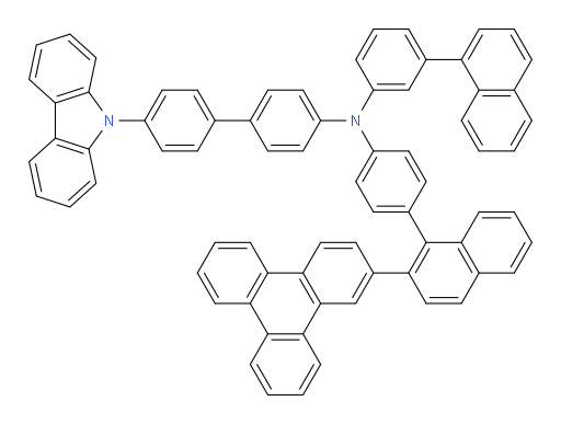 4'-(9H-carbazol-9-yl)-N-(3-(naphthalen-1-yl)phenyl)-N-(4-(2-(triphenylen-2-yl)naphthalen-1-yl)phenyl)-[1,1'-biphenyl]-4-amine
