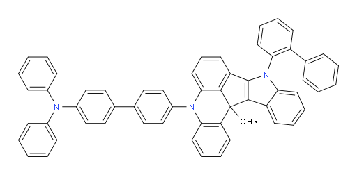 4'-(9-([1,1'-biphenyl]-2-yl)-13c-methyl-9,13c-dihydro-5H-indolo[3',2':4,5]cyclopenta[1,2,3-kl]acridin-5-yl)-N,N-diphenyl-[1,1'-biphenyl]-4-amine