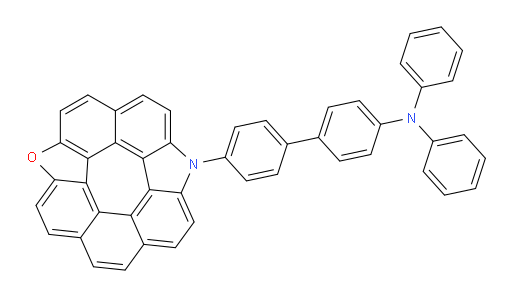 4'-(6H-1-oxa-6-azadiindeno[2,1,7,6-ghij:2',1',7',6'-nopq]pleiaden-6-yl)-N,N-diphenyl-[1,1'-biphenyl]-4-amine