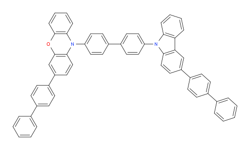 3-([1,1'-biphenyl]-4-yl)-10-(4'-(3-([1,1'-biphenyl]-4-yl)-9H-carbazol-9-yl)-[1,1'-biphenyl]-4-yl)-10H-phenoxazine