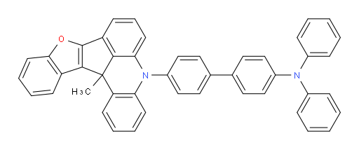 4'-(13c-methylbenzofuro[3',2':4,5]cyclopenta[1,2,3-kl]acridin-5(13cH)-yl)-N,N-diphenyl-[1,1'-biphenyl]-4-amine